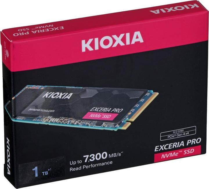 Image du produit Kioxia Exceria Pro (1000 Go, M.2 2280)