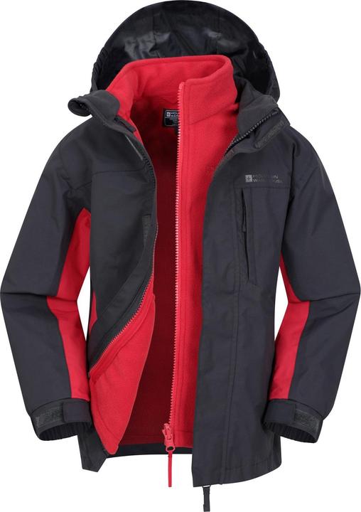 Immagine prodotto Mountain Warehouse Cannonball Giacca Impermeabile 3 In 1 Bambini (98)