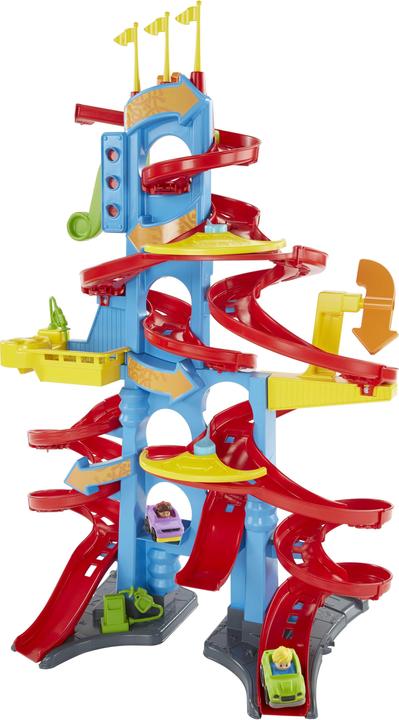 Produktbild Fisher-Price Little People Hochhaus Rennbahn