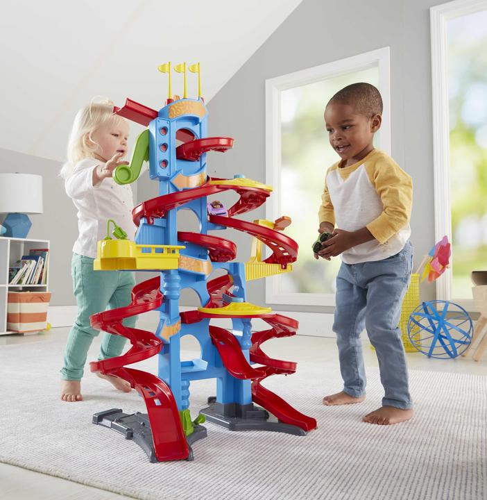Produktbild Fisher-Price Little People Hochhaus Rennbahn