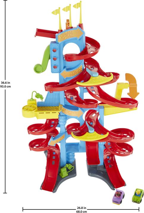 Produktbild Fisher-Price Little People Hochhaus Rennbahn