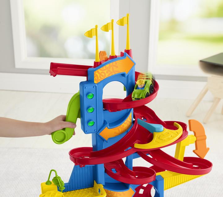 Produktbild Fisher-Price Little People Hochhaus Rennbahn
