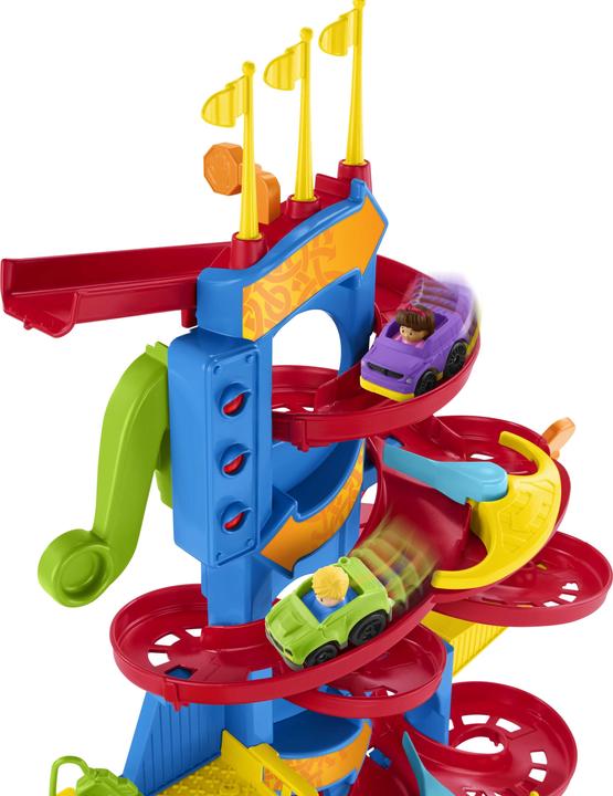 Produktbild Fisher-Price Little People Hochhaus Rennbahn