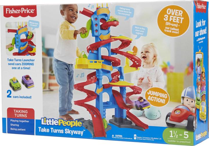 Produktbild Fisher-Price Little People Hochhaus Rennbahn