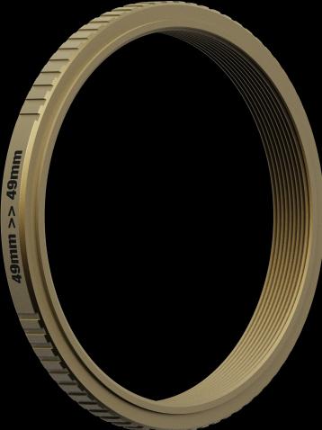 Produktbild PolarPro Objektivfilter Fuji X100 Brass – 49 mm, Objektivfilter (49 mm, Filteradapter, 49 mm)