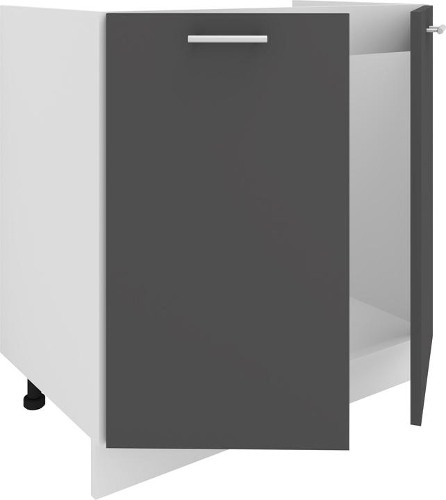 Produktbild VCM Spülunterschrank Breite 80 cm Spülenschrank Unterschrank Spüle Küche Esilo (80 x 46 x 82 cm)