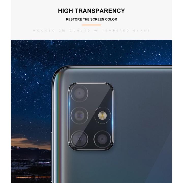 Produktbild Mocolo Kameraobjektiv – Schutzglas für das Samsung Galaxy A51 Kameraobjektiv (Samsung Galaxy A51)