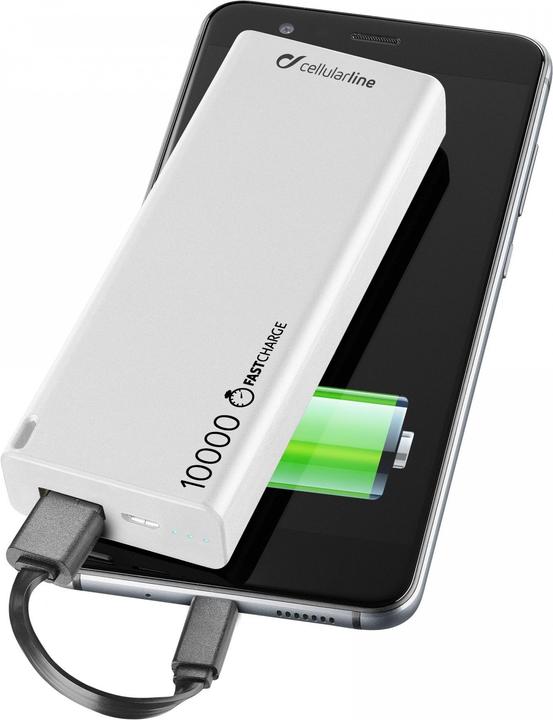 Actual product image Cellularline Freepower Slim (10000 mAh, 10 W, 37 Wh)