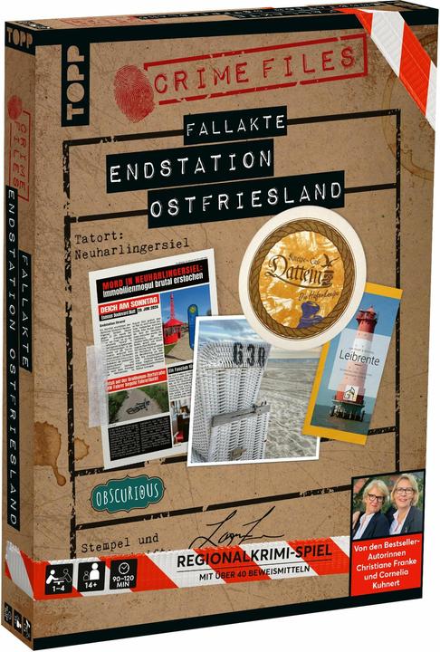 Produktbild Crime Files – Fallakte: Endstation Ostfriesland (Deutsch)