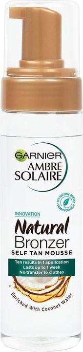 Garnier Ambre Solaire Natural Bronzer Self Tan Mousse (Sérum autobronzant, 200 ml)
