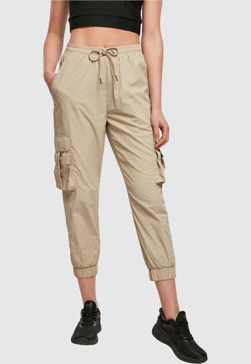 Image du produit Urban Classics Ladies High Waist Crinkle Nylon Cargo Pants (XXL)