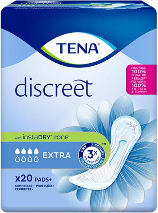 Immagine prodotto Tena Solette LADY per incontinenza vescicale EXTRA (20 x, Normale)