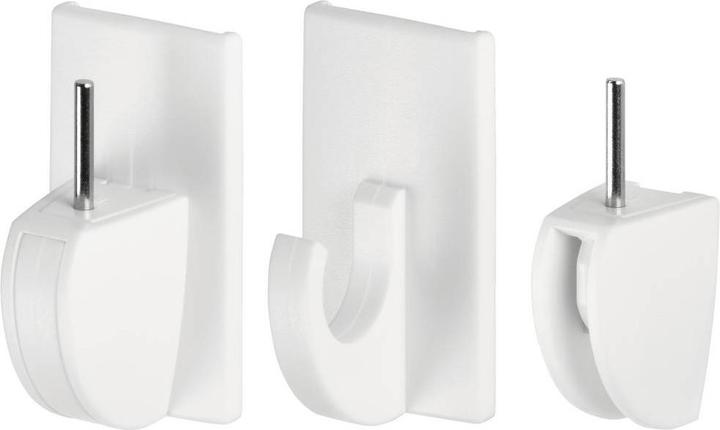 Produktbild tesa 3x Powerstrips Gardinenhaken 12 Haken