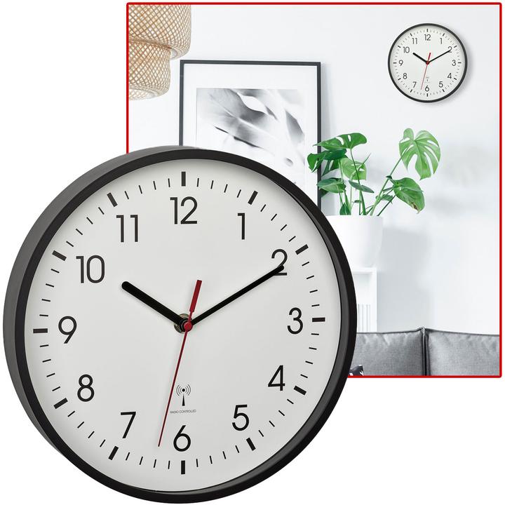 Produktbild TFA Funk-Wanduhr (24.50 cm)
