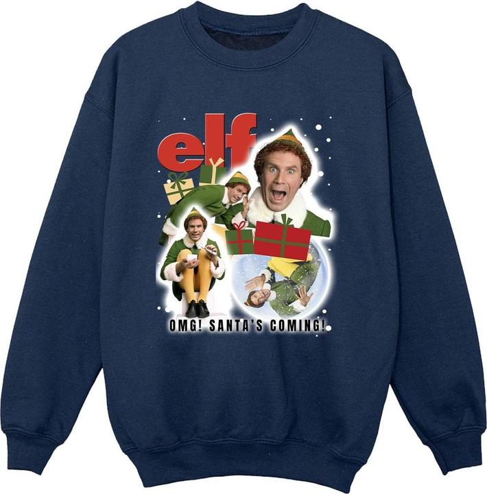 Immagine prodotto Elf Buddy Collage Felpa Ragazzi (152, 158)