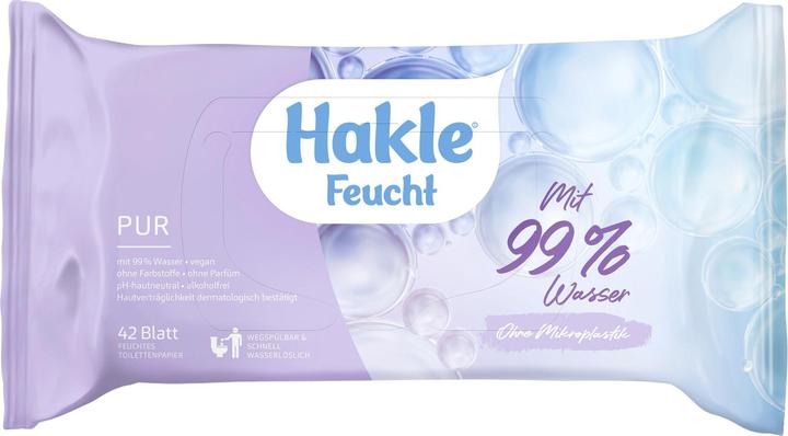 Hakle Carta igienica pura umida 42 fogli (42 x)