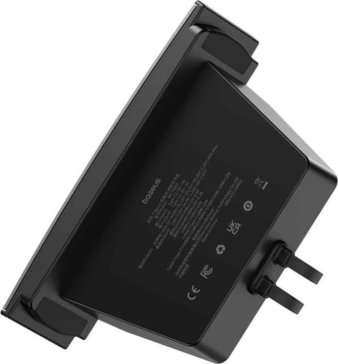 Image du produit Baseus HUB USB T-Space Series pour Tesla Model 3 / Y avec câble USB C 45W intégré - Noir
