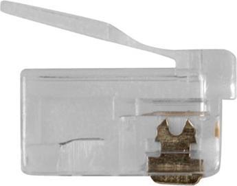 Image du produit Connecteur modulaire RJ12 (6P/6C) pour câble plat. Unité : Sac 25 pcs