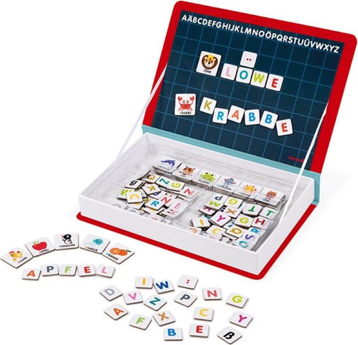 Produktbild Janod Magneti'book Dinosaurier (Englisch, Italienisch, Französisch, Deutsch)