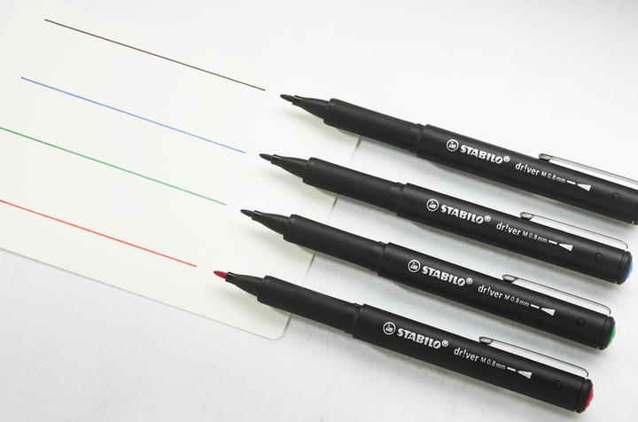 Image du produit STABILO dr!ver Fineliner rot 0,8 mm, 1 St. (Noir, 1 x)