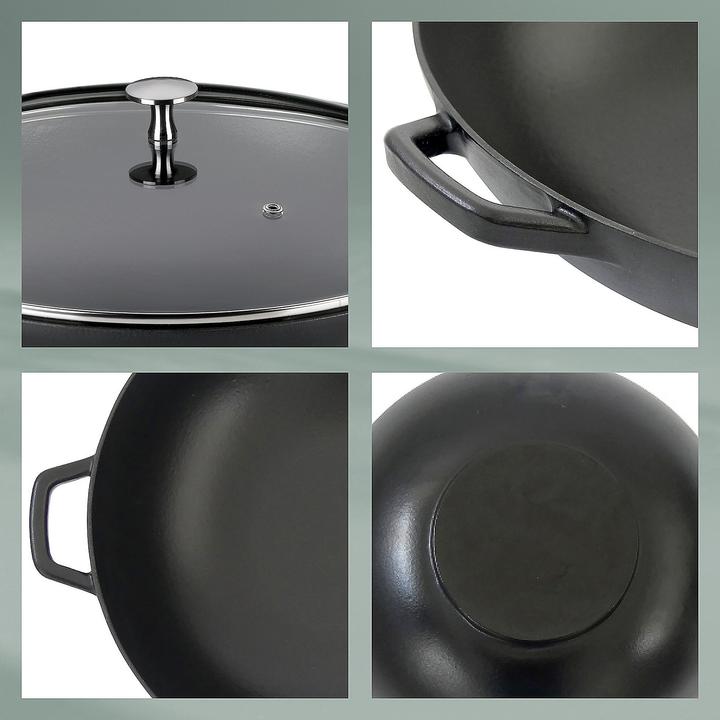 Productafbeelding Kela Wok 'Calido (36 cm, Wokpan, Gietijzer)