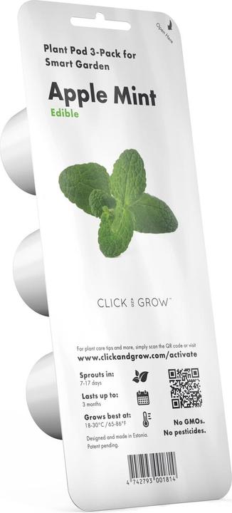 Immagine prodotto Click and Grow Semi Mela Menta, confezione da 3 (Semi di erbe)