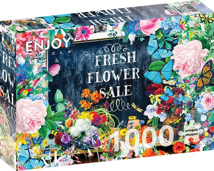 Actual product image Enjoy Puzzle Puzzle 1000 pieces - Flower Sale (1000 pieces)