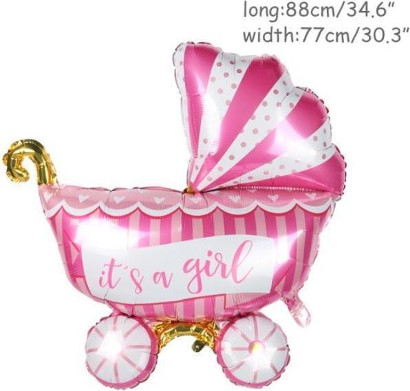 Actual product image MU Style Alex Series Foil Balloon Pram (1 x)