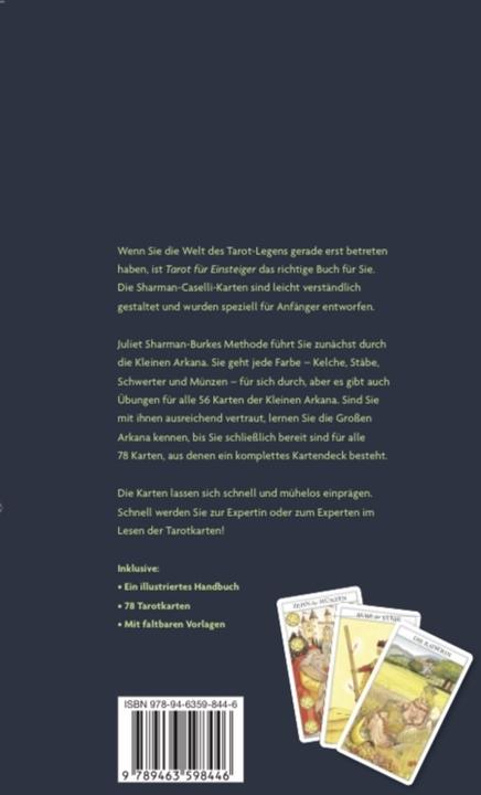 Immagine prodotto Tarot für Einsteiger (Tedesco, Caselli Giovanni, Sharman-Burke Giulietta, 2022)