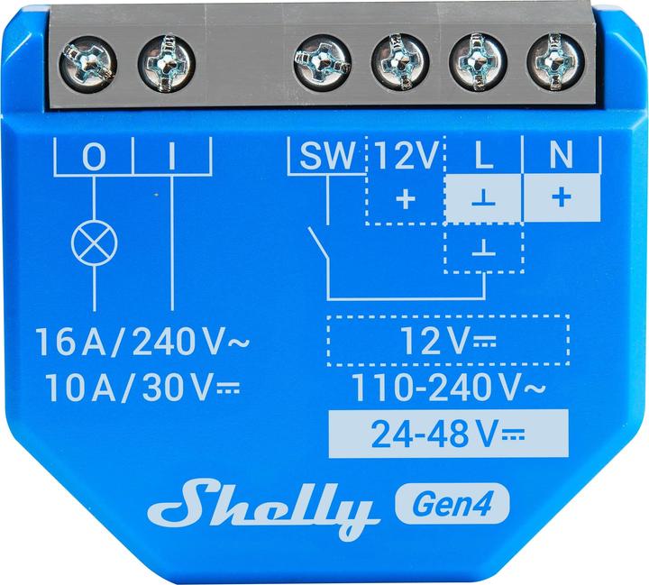 Actual product image Shelly 1 Gen4 (Switch actuator)