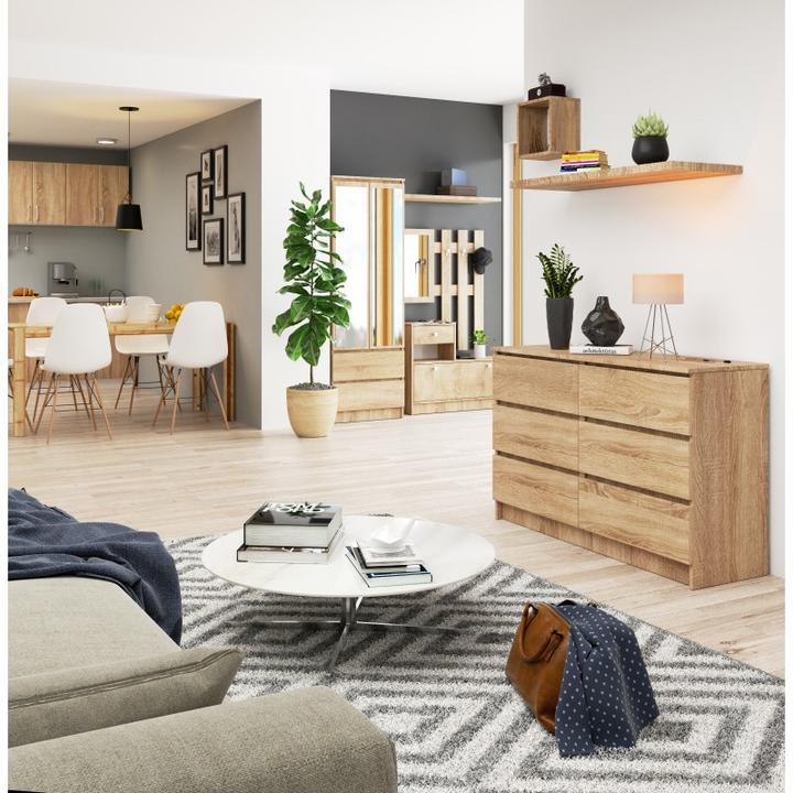 Actual product image Akord Furniture Factory OP0LK-1DAB001 (120 x 40 x 77 cm)