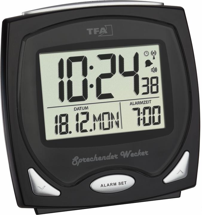 Produktbild TFA Sprechender Funkwecker