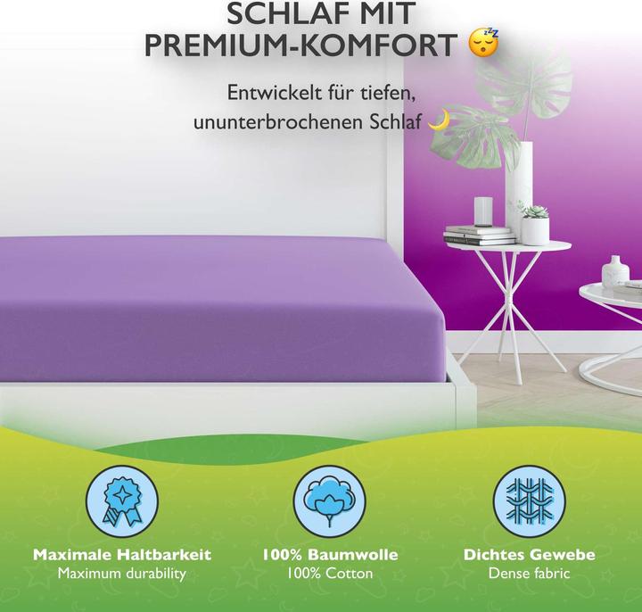 Actual product image Etérea Comfort Jersey Topper (200 x 200 cm, 200 x 220 cm)