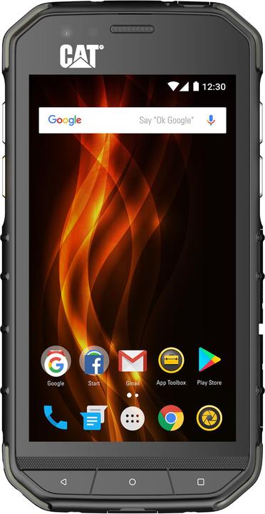 Cat S31 (16 GB, Black, 4.70", Hybrid Dual SIM, 8 Mpx, 4G)