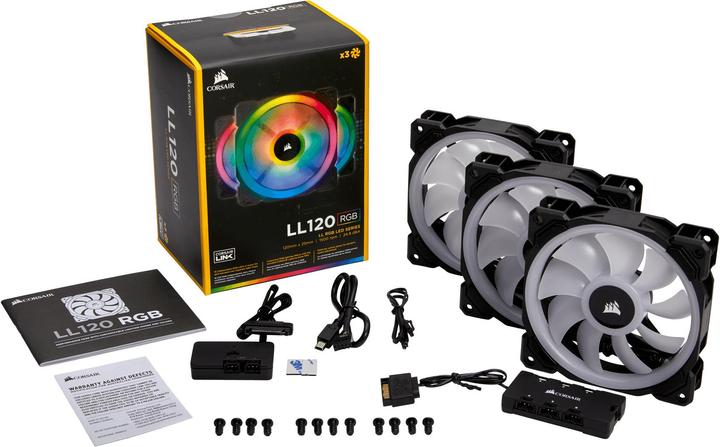 Produktbild Corsair Ll120 (120 mm, 3 x)