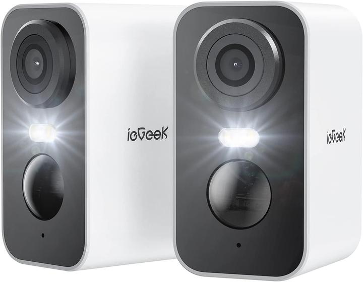 Immagine prodotto IeGeek 2er Set Solar-Überwachungskamera