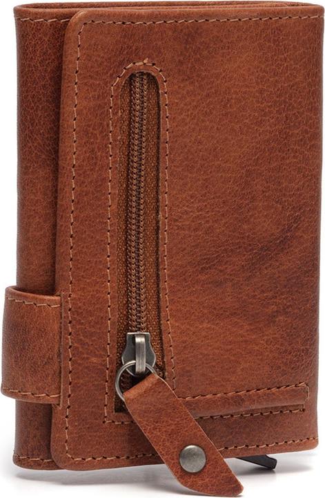 Produktbild The Chesterfield Brand Antique Buff Kreditkartenetui RFID Schutz Leder 7 cm