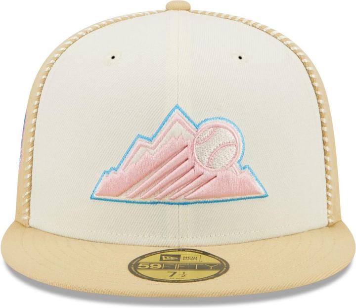 Actual product image New Era 59Fifty Cap - SEAM STITCH Colorado Rockies - 7 (7)