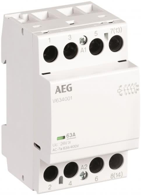 Produktbild AEG Installationsschütz VI634006230V 63A 4S/0Ö115564
