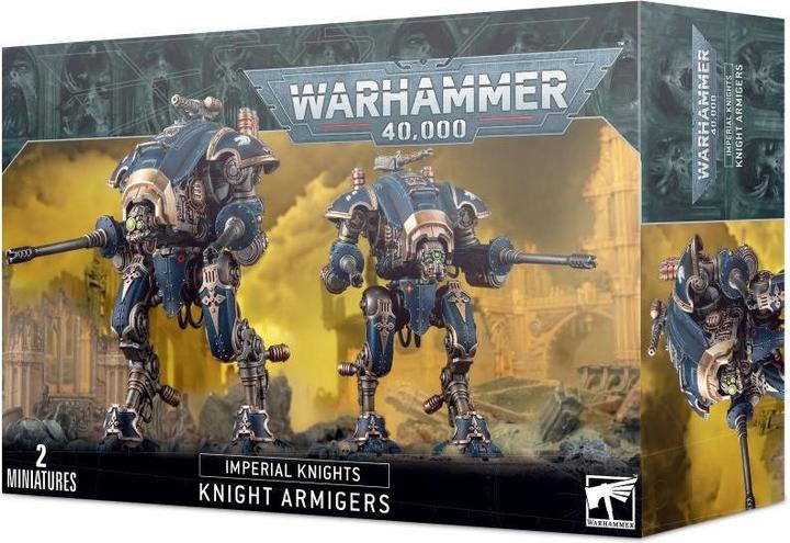 Games Workshop Warhammer 40.000 - Cavalieri Imperiali Cavalieri Armigeri (Materiale sintetico)