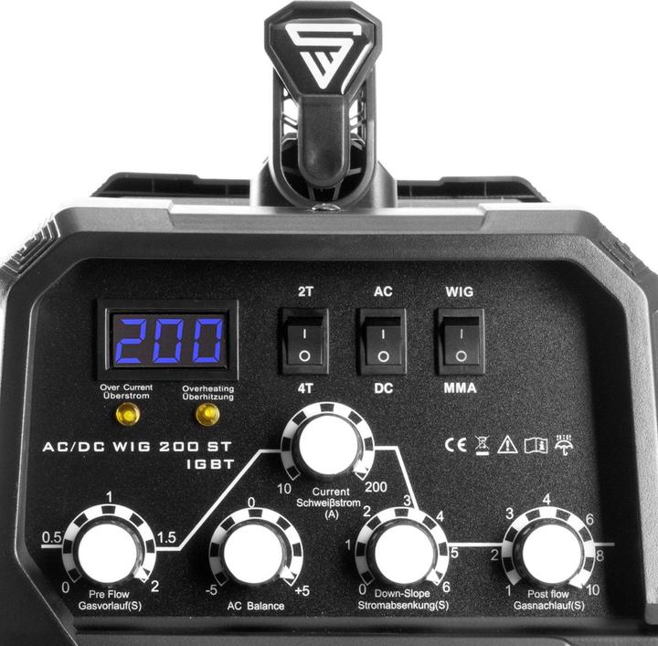 Actual product image Stahlwerk Combination welder AC/DC TIG 200 ST IGBT 200 amps