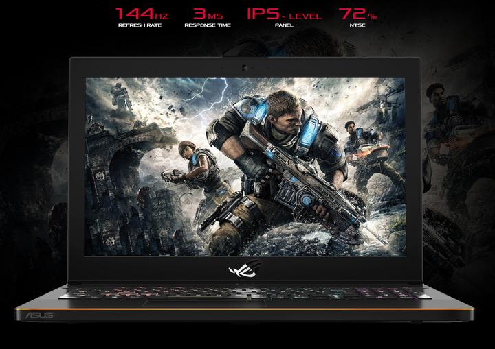 Actual product image ASUS ROG Zephyrus M GM501GS-EI004T (15.60", Intel Core i7-8750H, 16 GB, 512 GB, CH)