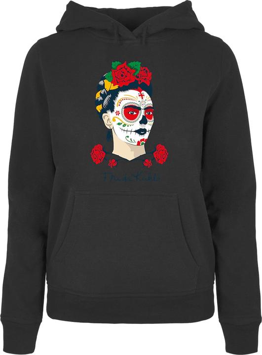 Merchcode Ladies Frida Kahlo - Dia de los muertos Hoody - 112103 (XXL)