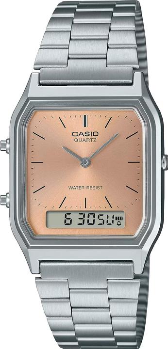 Produktbild Casio Damenuhr AQ-230A-4AMQYDF + BOX (Digitaluhr, 28 mm)