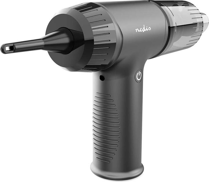 Produktbild Nedis Handstaubsauger | Luftgebläse | 90 W | Wiederaufladbar | Nass / Trocken | Li-Ion | Schwarz