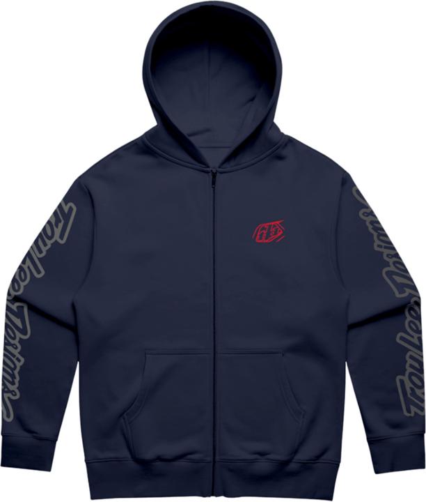 Image du produit Troy Lee Designs Zip Up Hoodie Hoodie, Branded, black, M (M)