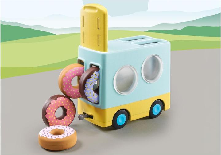 Actual product image Playmobil Crazy donut truck with stacking and sorting function (71325, Playmobil 1.2.3)