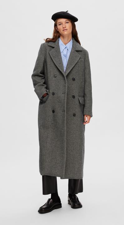 Image du produit Selected Femme Manteau en laine à double boutonnage (38)