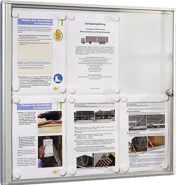 Immagine prodotto eurokraft basic Vetrina informativa per interni (Calamita, Bacheca, 71,5 x 96,5 cm)