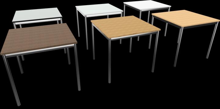 Actual product image Dietiker Atos I meeting table (800 x 800 x 749 mm)